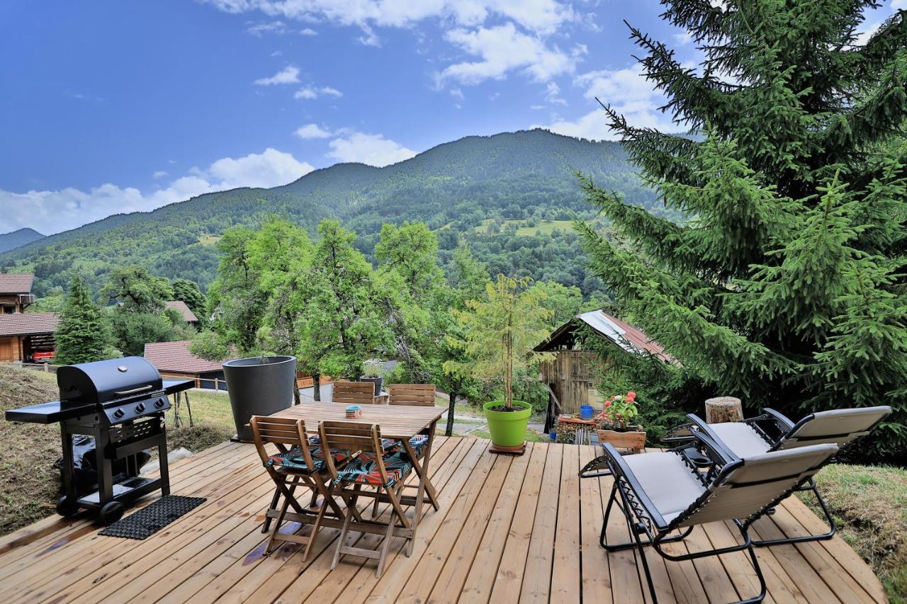 Studio Du Coin - Vue Montagne, Au Calme, Terrasse - Aravistour Lägenhet Les Villards-sur-Thônes Exteriör bild